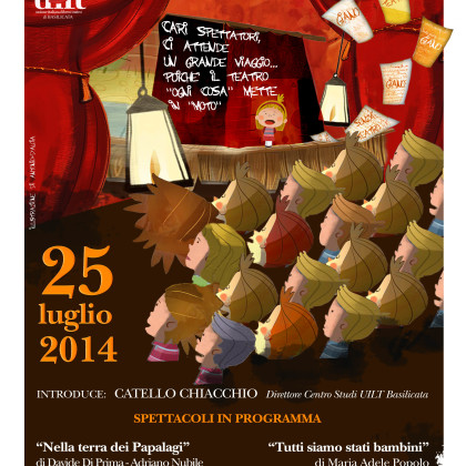 25 luglio 2014 Nella Terra dei Papalagi ad Educar.Teatrando- Ferrandina