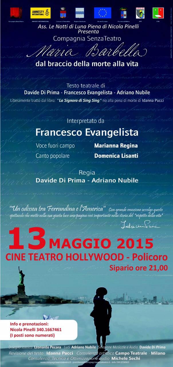 13 Maggio 2015- Maria Barbella- Policoro Cinema Teatro Hollywood