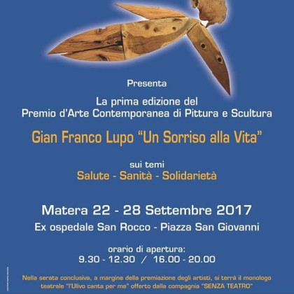 28 settembre 2017 ore 19.00- Matera- Ex ospedale San Rocco P.zza San Giovanni