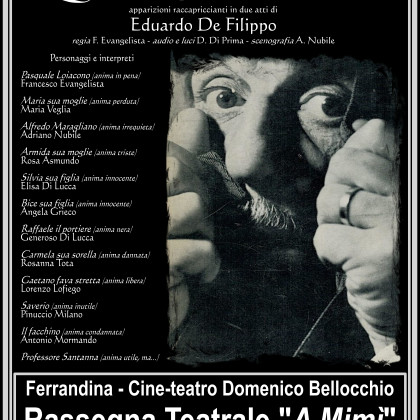 4 Febbraio 2022 ore 21.00 Cine Teatro Domenico Bellocchio – Questi Fantasmi!